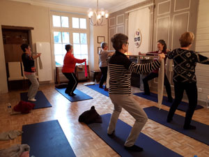 Cours de gym des organes Le Lude Sandrine Loyer